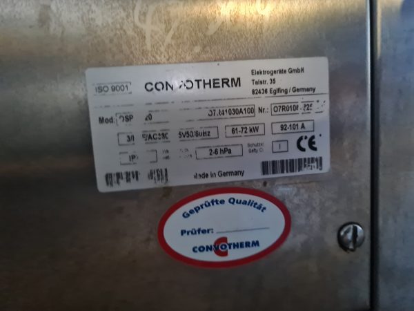 Convotherm OSP 20 Konvektomat Kombidämpfer Dampfgarer Backofen – Bild 3