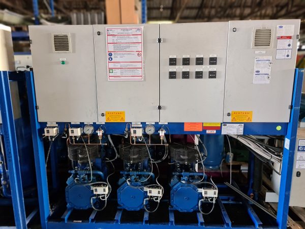 (Deutsch) Verbundanlage mit 3 Bitzer Verdichter