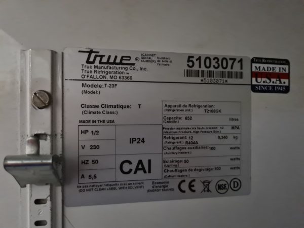 (Deutsch) Gewerbe Tiefkühlschrank True - Image 3