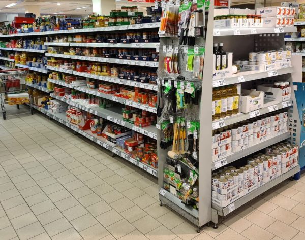 Trockenregale ( Verkaufsregale )